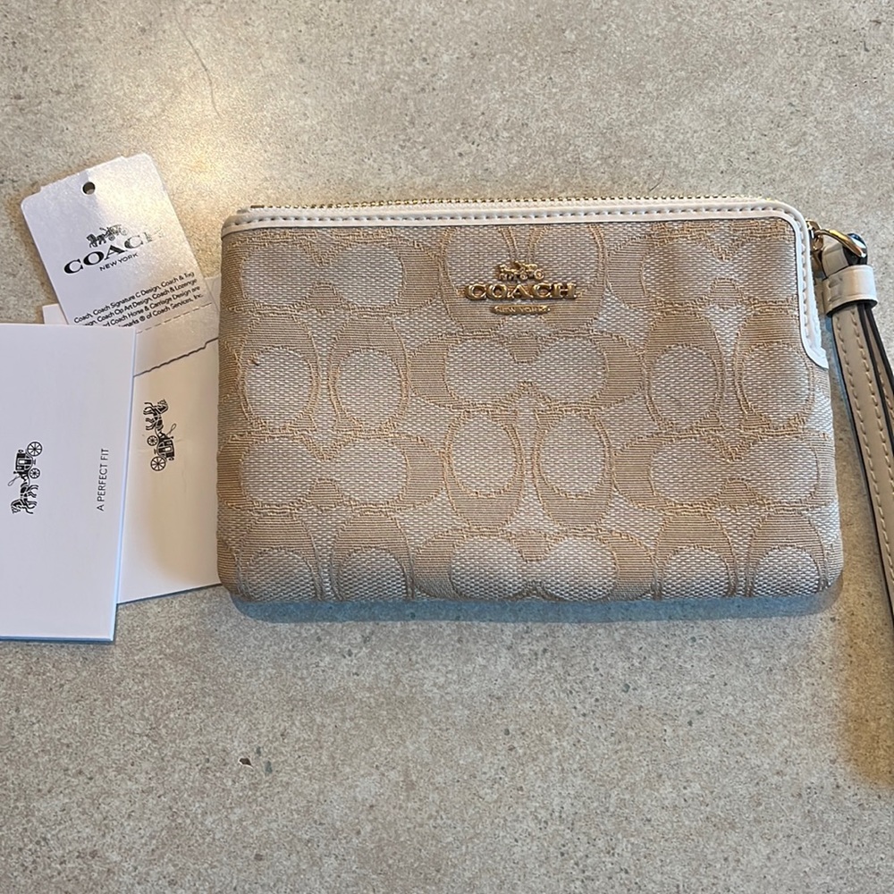 COACH wristlet